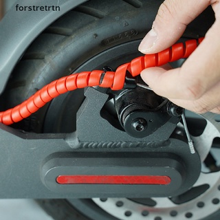 【forstretrtn】 E-bike Cable Winder Protector Line Organizer Cable Wire Protection Pipe Wrap .