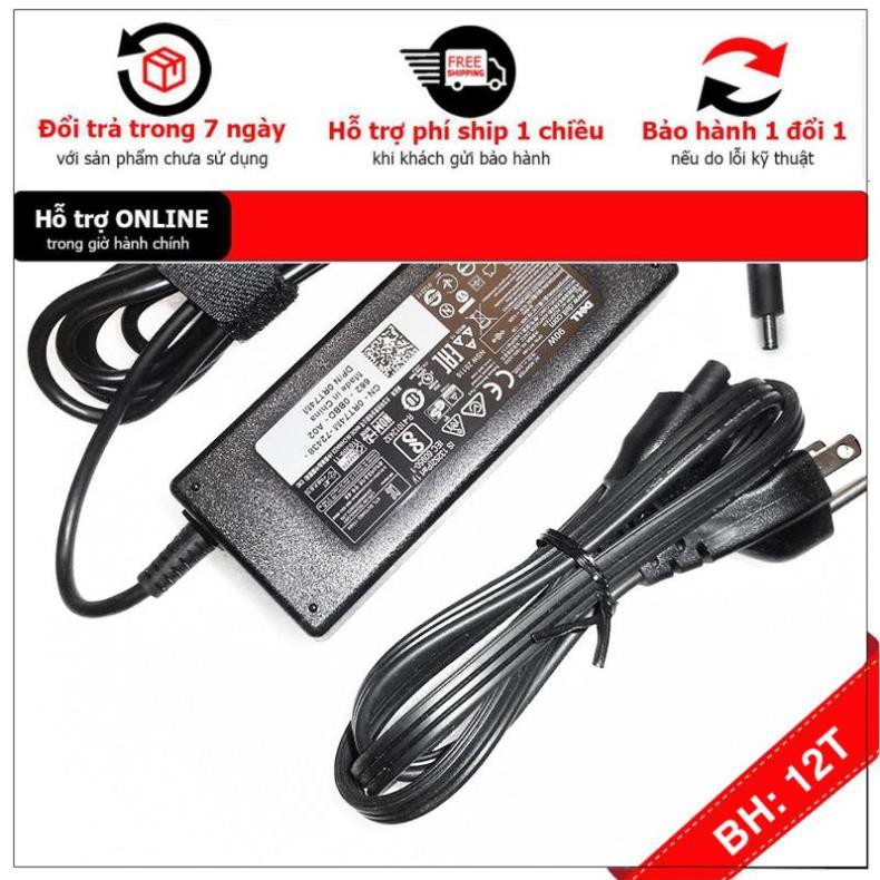 [BH12TH] Sạc cho Laptop Dell Inspiron N5010 N5110 N7010 N7110 4.62A 90W . Bảo Hành 12 Tháng + Tặng Dây Nguồn 1,5M !
