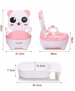 GHẾ BÔ VỆ SINH CHO BÉ GẤU PANDA