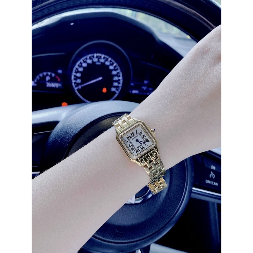 Đồng hồ nữ CATIER PANTHÈRE DE GOLD- 26mm- máy Japan core- Bảo hành 24 tháng