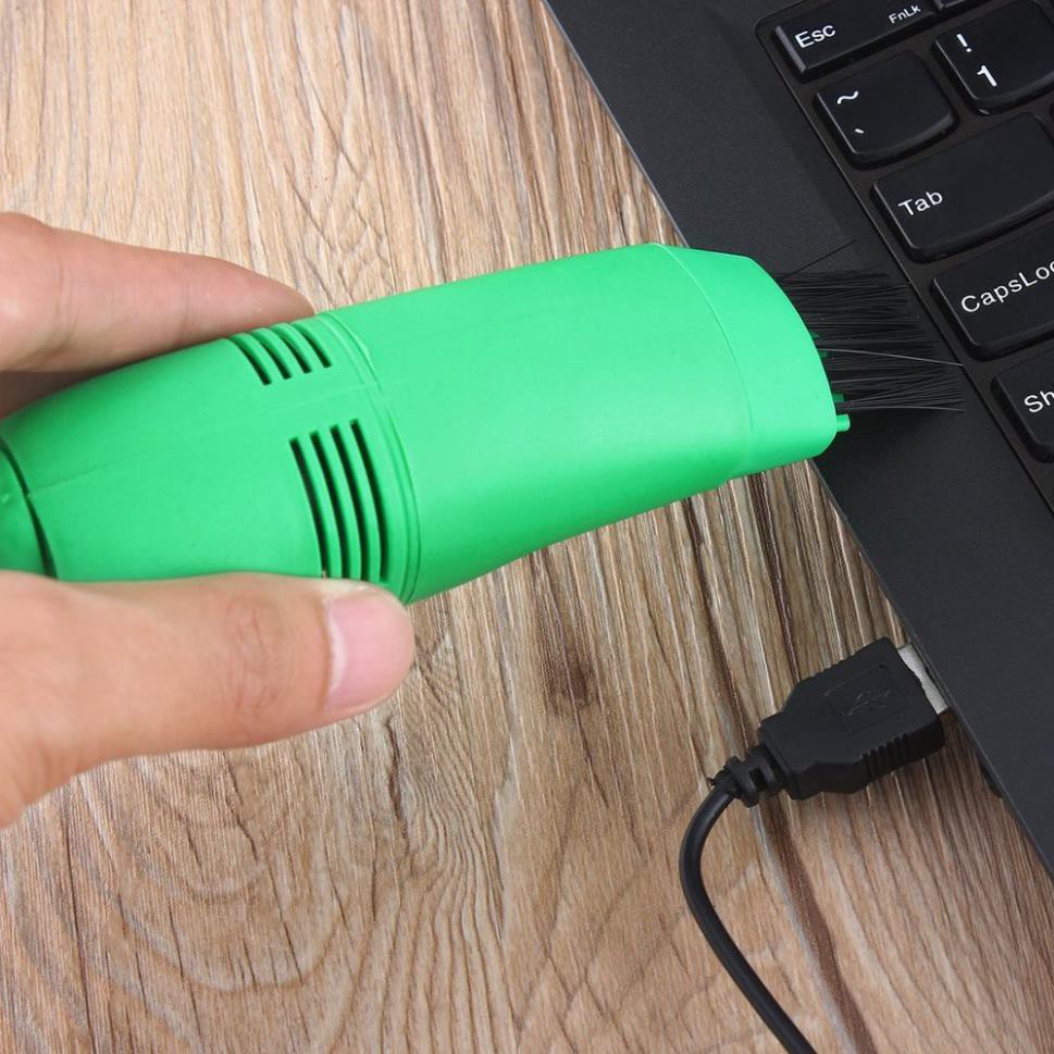 ✨chất lượng cao✨Mini USB Vacuum Keyboard Cleaner Dust Collector Laptop Computer Cleaning Wipe