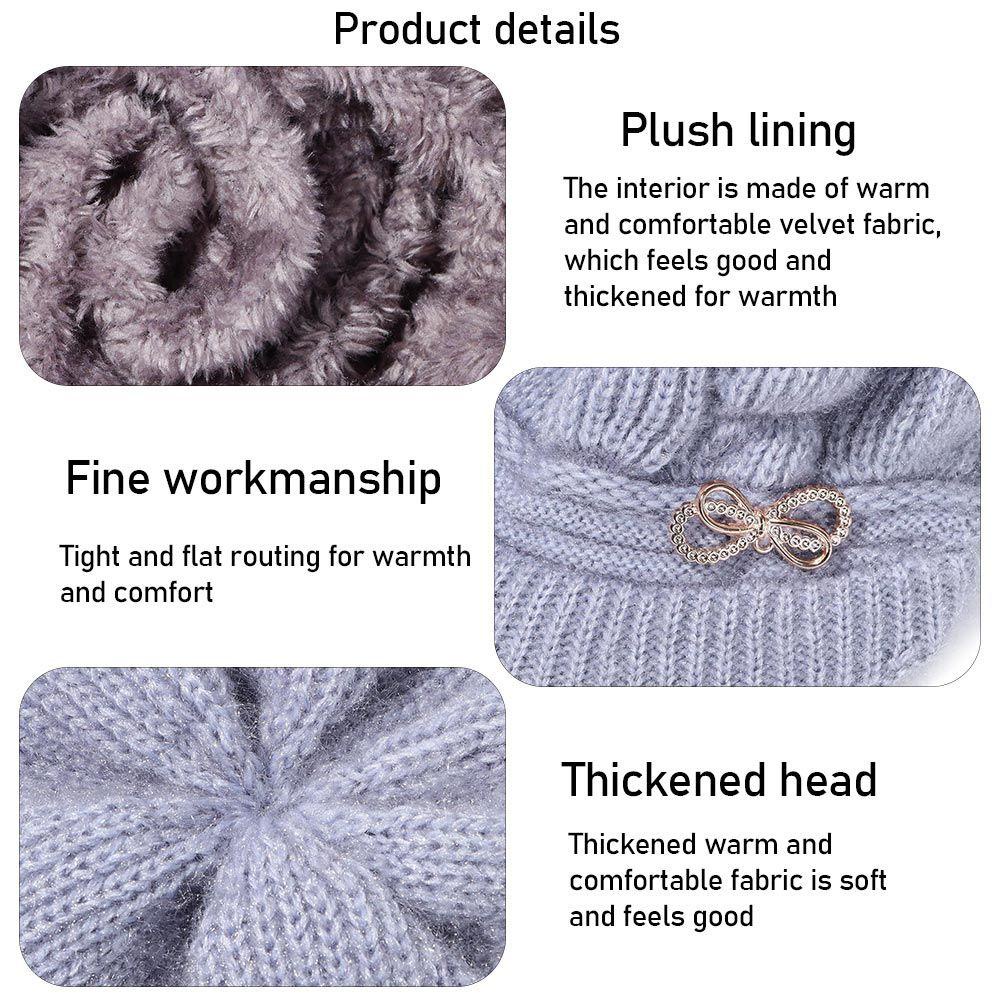 Mũ Len Màu Sắc Nhã Nhặn Thời Trang