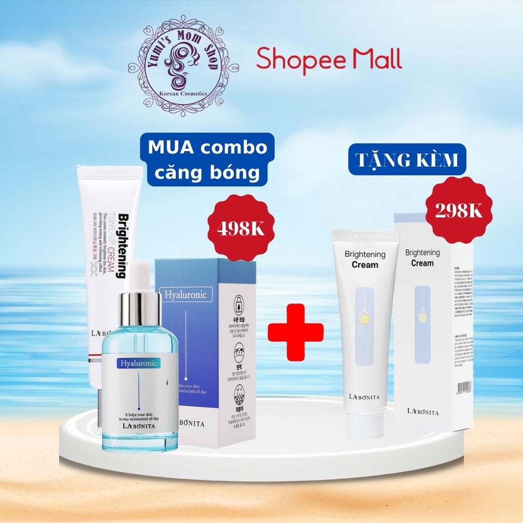 Tinh chất dưỡng ẩm sáng da & tăng độ đàn hồi - La Bonita Vital Hyaluronic Acid Serum 50ml
