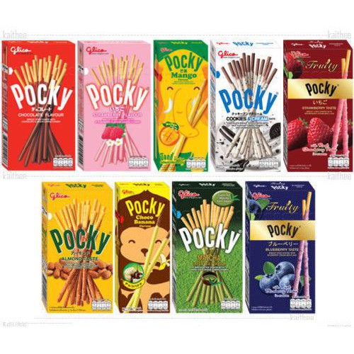 Bánh que Glico Pocky hộp 40gr (5 vị) | BigBuy360 - bigbuy360.vn