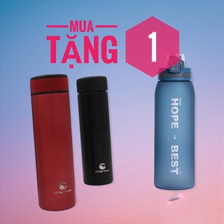 [Quà tặng 150K] Mua 1 Tặng 1 - Bình giữ nhiệt hiển thị nhiệt độ inox 316 - Cao Cấp - Going Green VN