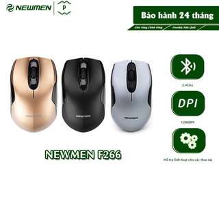 ˂PATECH˃ Chuột không dây NEWMEN F266 cao cấp - Hàng Chính Hãng