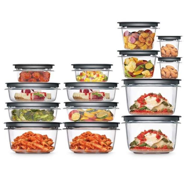 Bộ rubbermaid nhựa tritan 14 hộp
