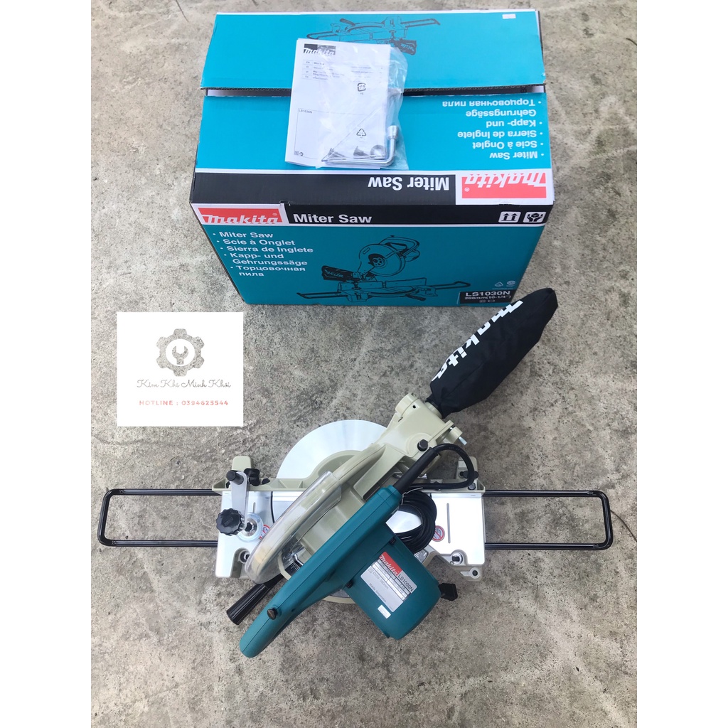 [CHÍNH HÃNG, LS1030N] Máy cắt nhôm 260MM | Máy cắt nhôm đa góc MAKITA- Công suất 1650W( Cam kết lõi đồng 100%)