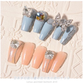 Đá khối nail gắn móng