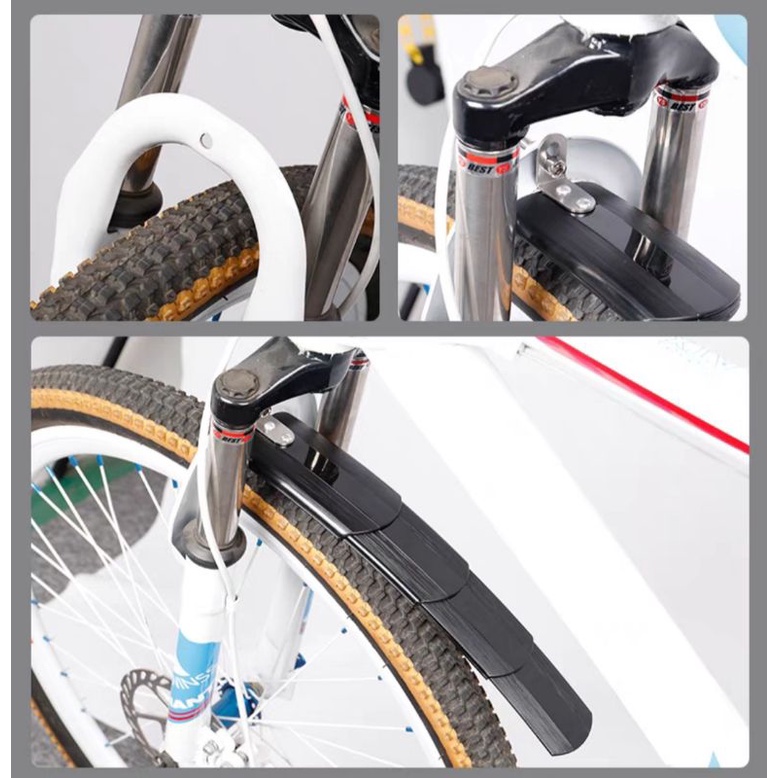Dè chắn bùn xe đạp thể thao đa năng xếp gọn