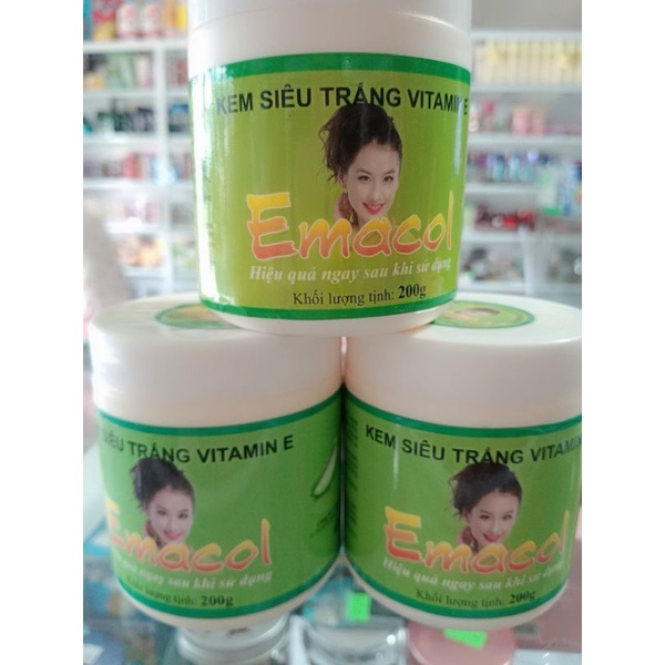 Kem Kích Trắng Mạnh Toàn Thân  Emacol Hủ Lớn 200g | BigBuy360 - bigbuy360.vn