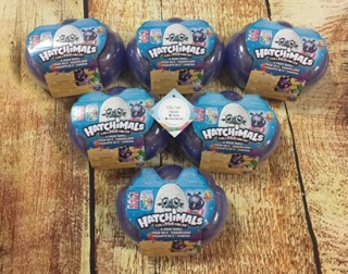 Hộp trứng Hatchimals vỏ sò (nguyên box, có tem phản quang)
