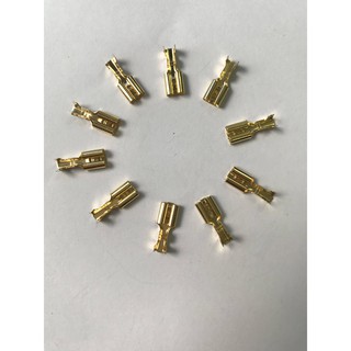 Đầu cos xe máy-Cos relay 4.8 ( 1 bịch 100 cái)