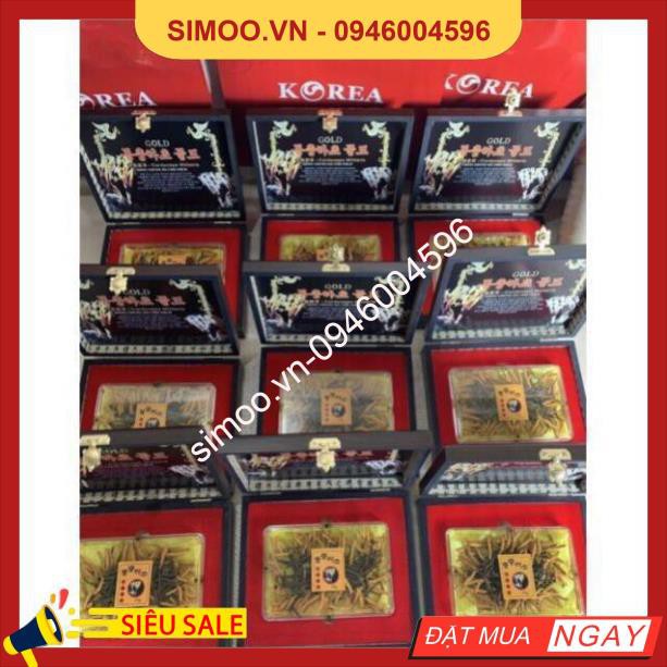 💥 ⚡ SẢN PHẨM CHÍNH HÃNG 💥 ⚡ ĐÔNG TRÙNG HẠ THẢO NGUYÊN CON HÀN QUỐC HỘP GỖ - HÀNG CAO CẤP 💥 ⚡
