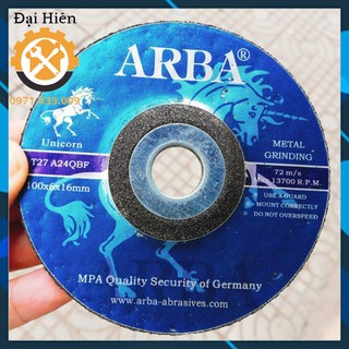 Đá mài sắt, inox arba 100mm