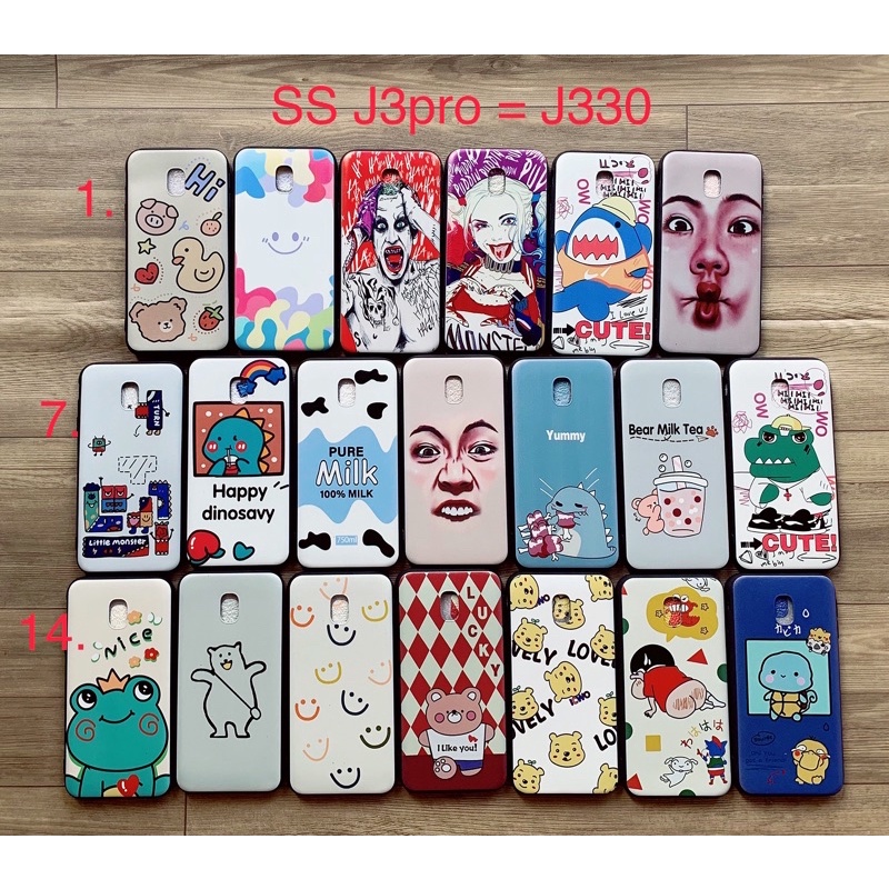 ốp SS J3 pro - J330 - J3pro giá rẻ 19k-19k