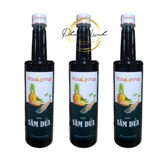 Siro sâm dứa hiệu vina syrup 750ml
