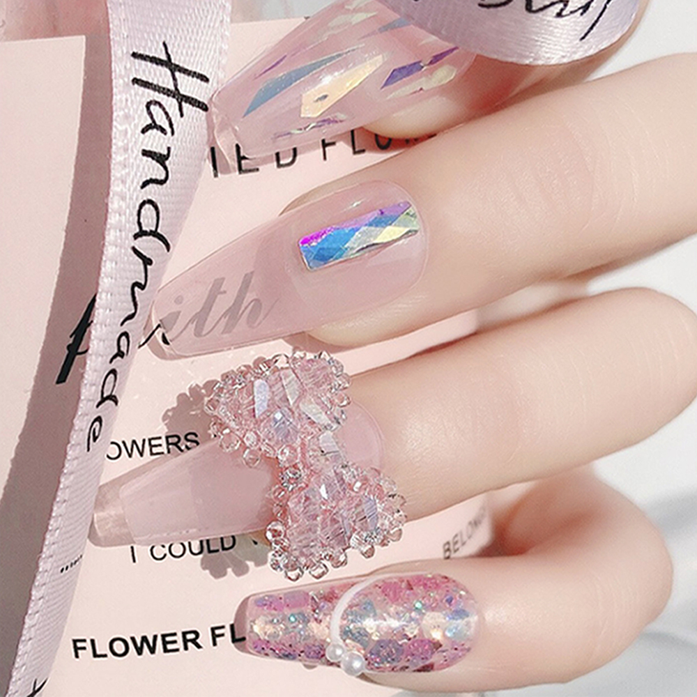 [Hàng mới về] Phụ Kiện Nơ 3D Trang Trí Móng Tay Độc Đáo