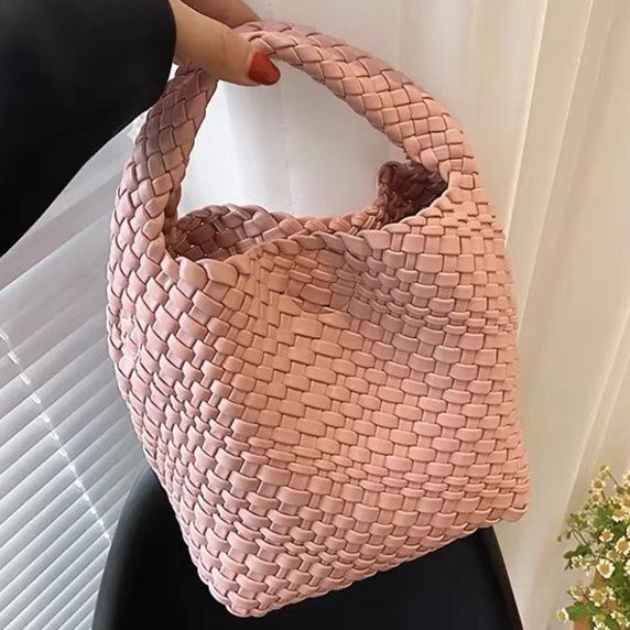 Túi Xách Đan Tay Sức Chứa Lớn Phong Cách Mới Cho Nữ