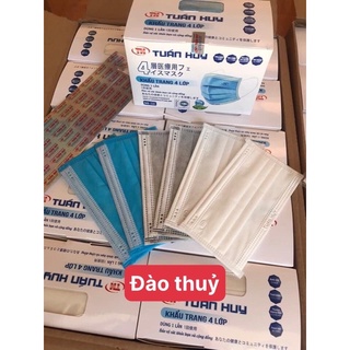 khẩu trang y tế tuấn huy 4l kháng khuẩn