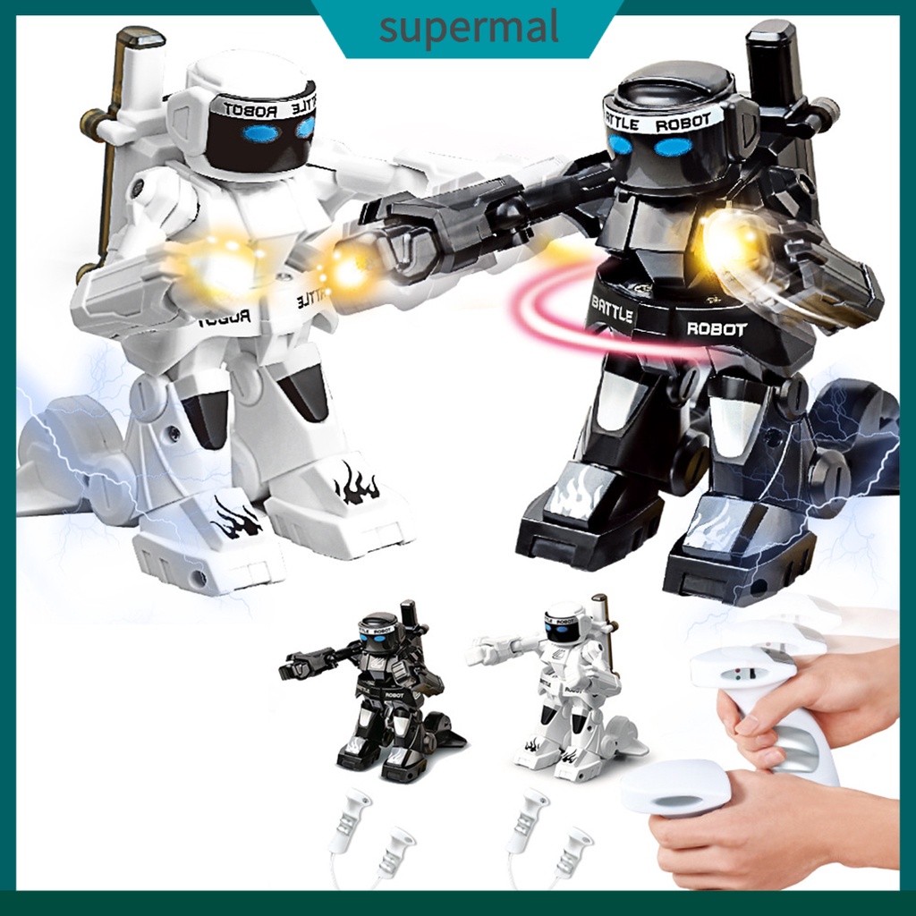 Robot đấm bốc điều khiển từ xa có đèn led cho trẻ vui chơi