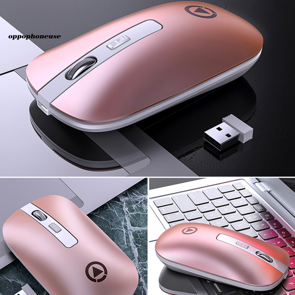 OPPO_A8 Mouse Wireless Transmission Adjustable DPI 2.4Ghz ABS Mute Button Gaming Mouse for Computer