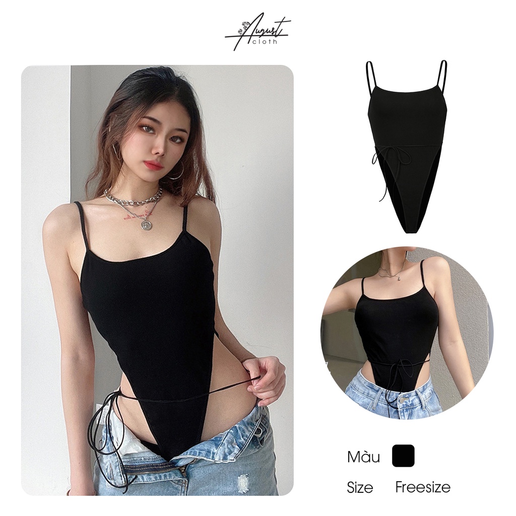 [Augustcloth] Áo dài khóa bấm phong cách Hàn Quốc