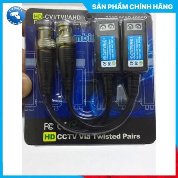 Video Balun Cho Camera 4MP/5MP AHD/CVI/TVI/Analog 1080P BL-30 - Camera Toàn Cầu