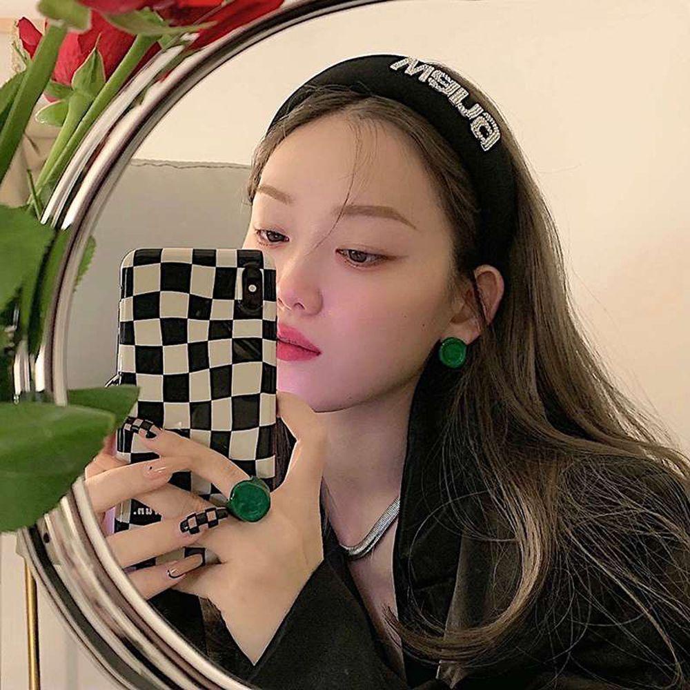 Epoch Băng Đô Cài Tóc Bằng Vải Nhung Thanh Lịch Dành Cho Nữ|Băng Đô Chữ Wang