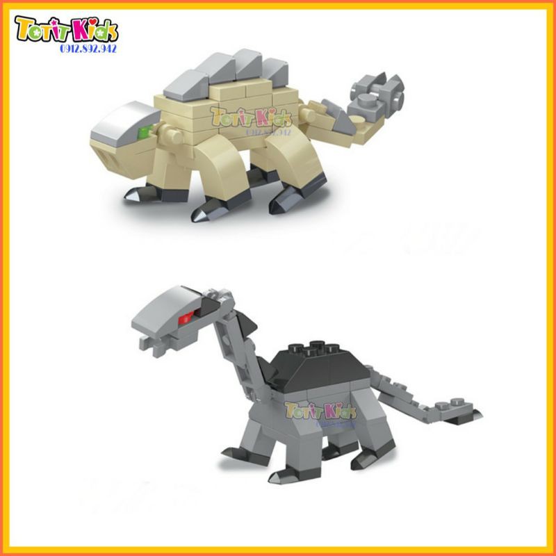 Đồ chơi trứng khủng long, đồ chơi lắp ráp, xếp hình