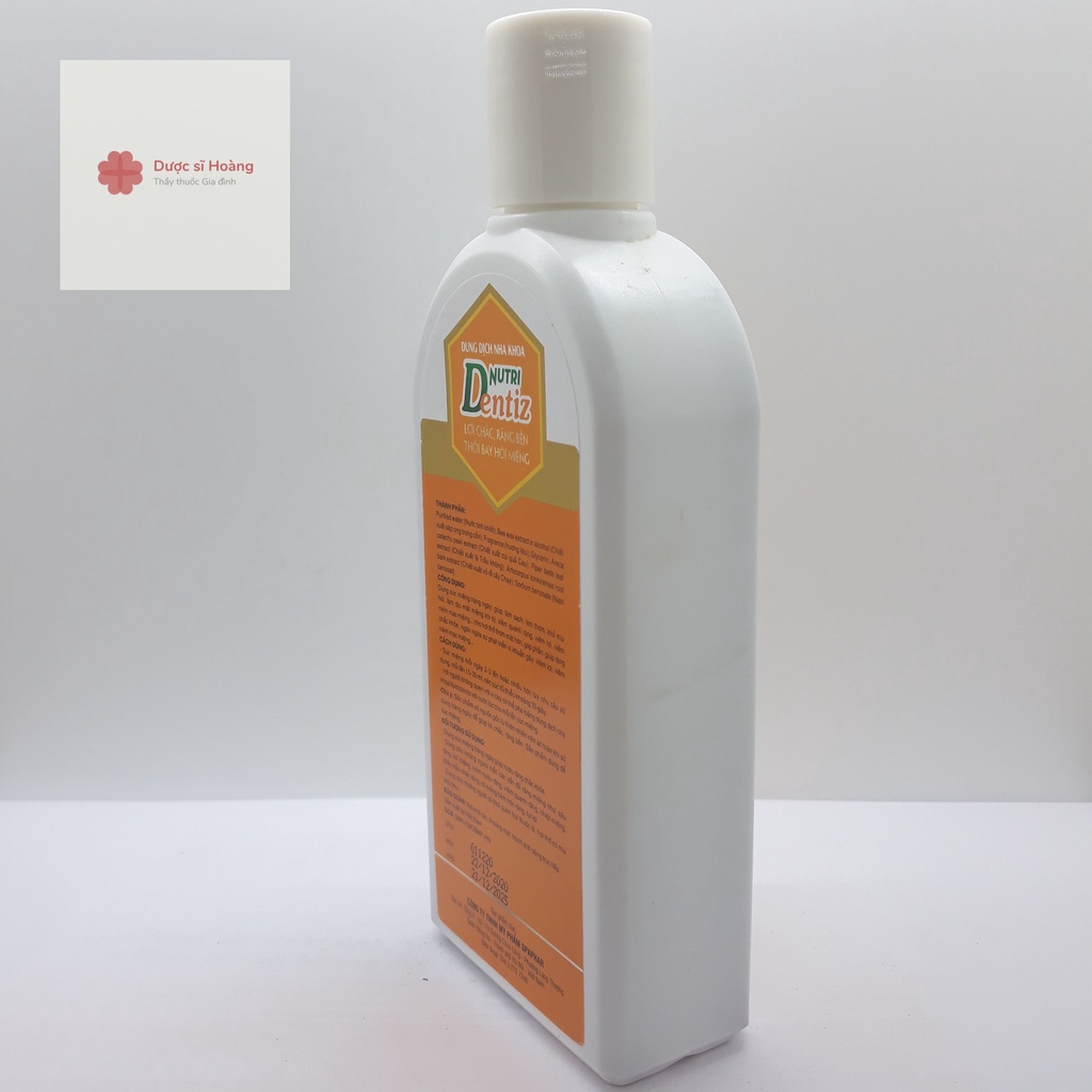 Nước Súc Miệng Nutridentiz Giúp Răng Chắc Khỏe,Hết Viêm Lợi,Chảy Máu Chân Răng