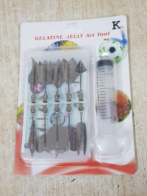 Bộ 10 kim làm thạch rau câu 3D