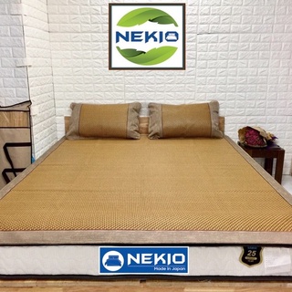 Chiếu mây điều hòa cao cấp nhập khẩu chính hãng Nekio Nhật Bản (tặng kèm đôi vỏ gối)