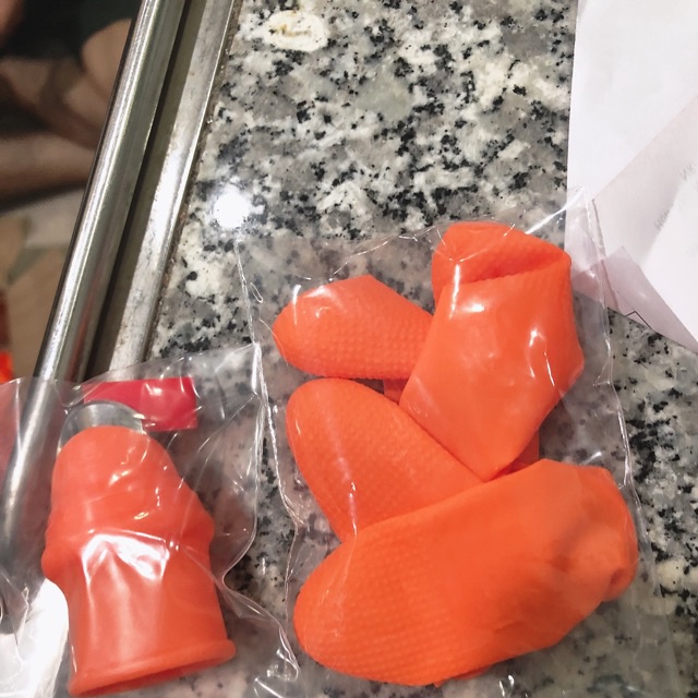 Bộ móng nhặt rau củ quả chống bẩn móng tay, ngón cái bấm cắt rau củ quả