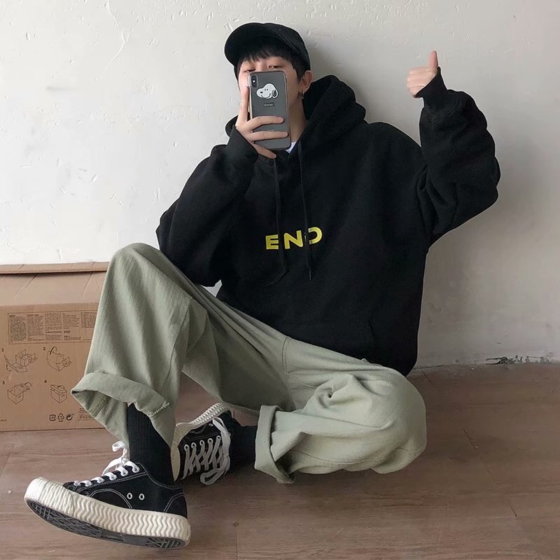 [ Mã 12FASHIONSALE1 giảm 10K đơn 50K ] Áo hoodie tay dài hợp thời trang cỡ M-5XL cho nam | BigBuy360 - bigbuy360.vn