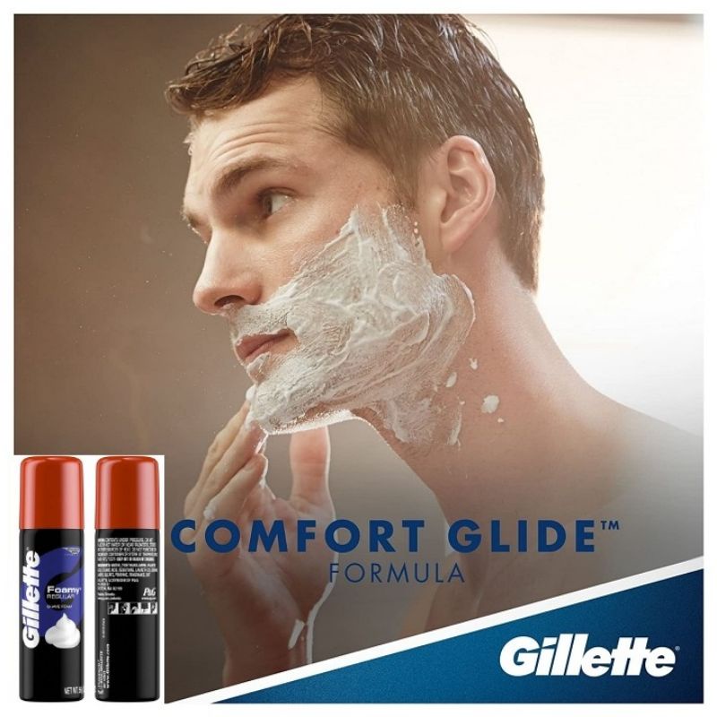 Bọt Cạo Râu Gillette dành cho da nhạy cảm 200ml