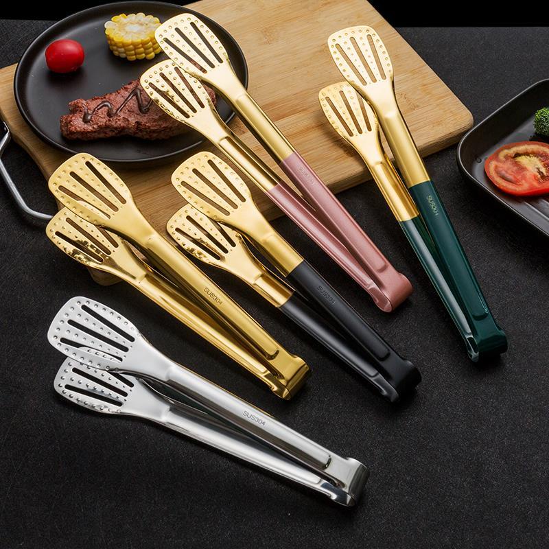 Kẹp Gắp Thức Ăn Bằng Thép Không Gỉ 304