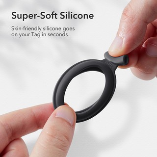 ESR Cloud Silicone AirTag 2021 Keychain Case (2-Pack)