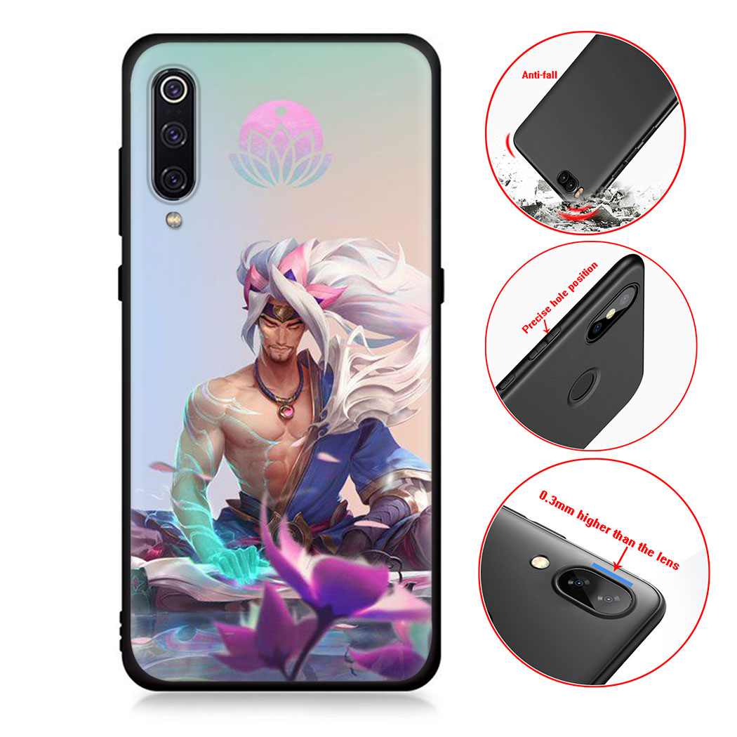 Silicone Ốp Điện Thoại Silicon Tpu Mềm Chống Rơi Hình League Of Legends Yasuo Hhh72 Cho Xiaomi Poco M3 F3 11i 11 Ultra