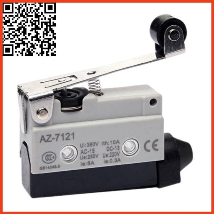 Công tắc hành trình TZ-7121  kín nước giới hạn đòn bẩy dài có bánh xe chất lượng tốt