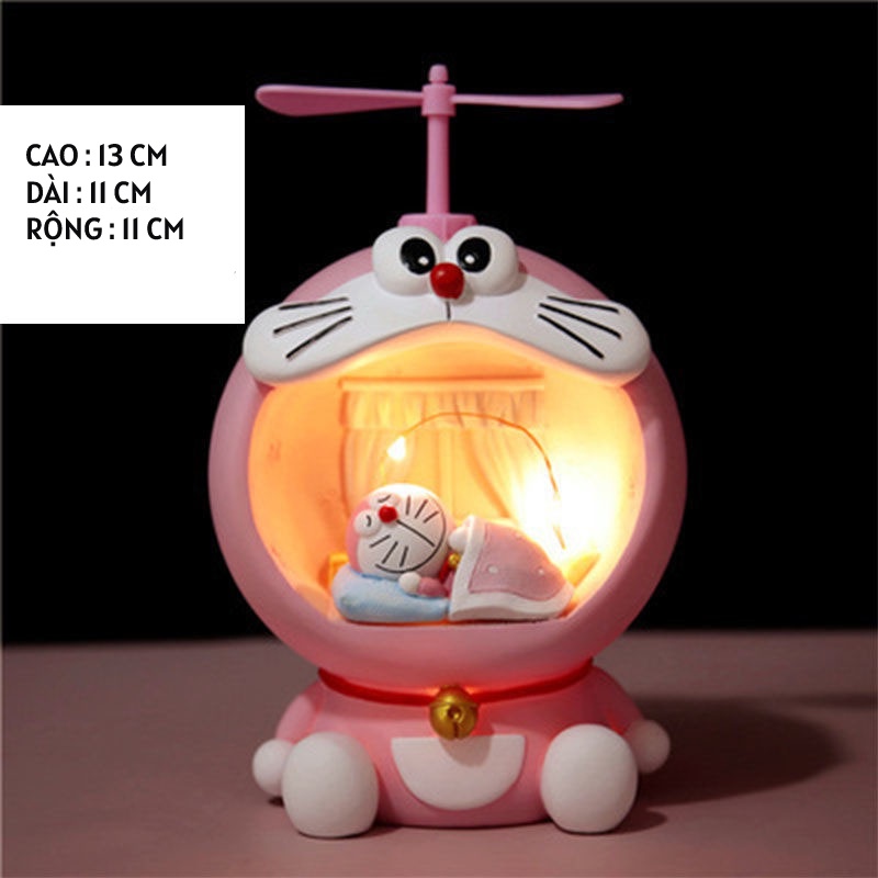 Đèn ngủ DORAEMON siêu dễ thương dùng trang trí phòng ngủ + quà tặng cho bạn Gái