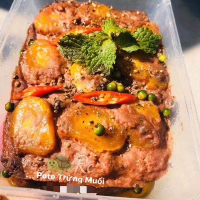 PATE TRỨNG MUỐI NGUYÊN QUẢ 500gr