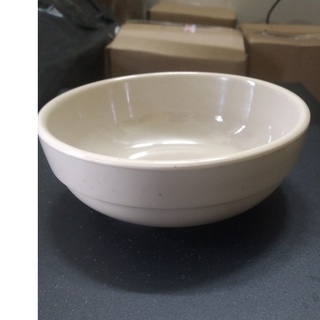Chén(bát) cơm cạn nhựa Melamine màu đen,nâu