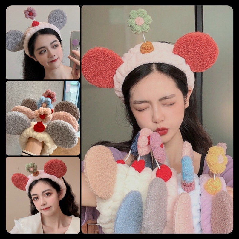 Turban cài tóc xinh đẹp, tiện lợi❤ bờm hình cute cho nữ đẹp, giá rẻ