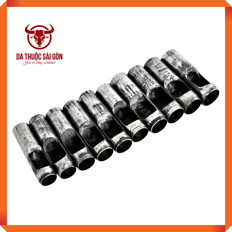 Đục lỗ tròn 22mm chuẩn xác - Có 38 Size (Từ 1mm đến 38mm) xem ngay trong sản phẩm - Dụng cụ làm da