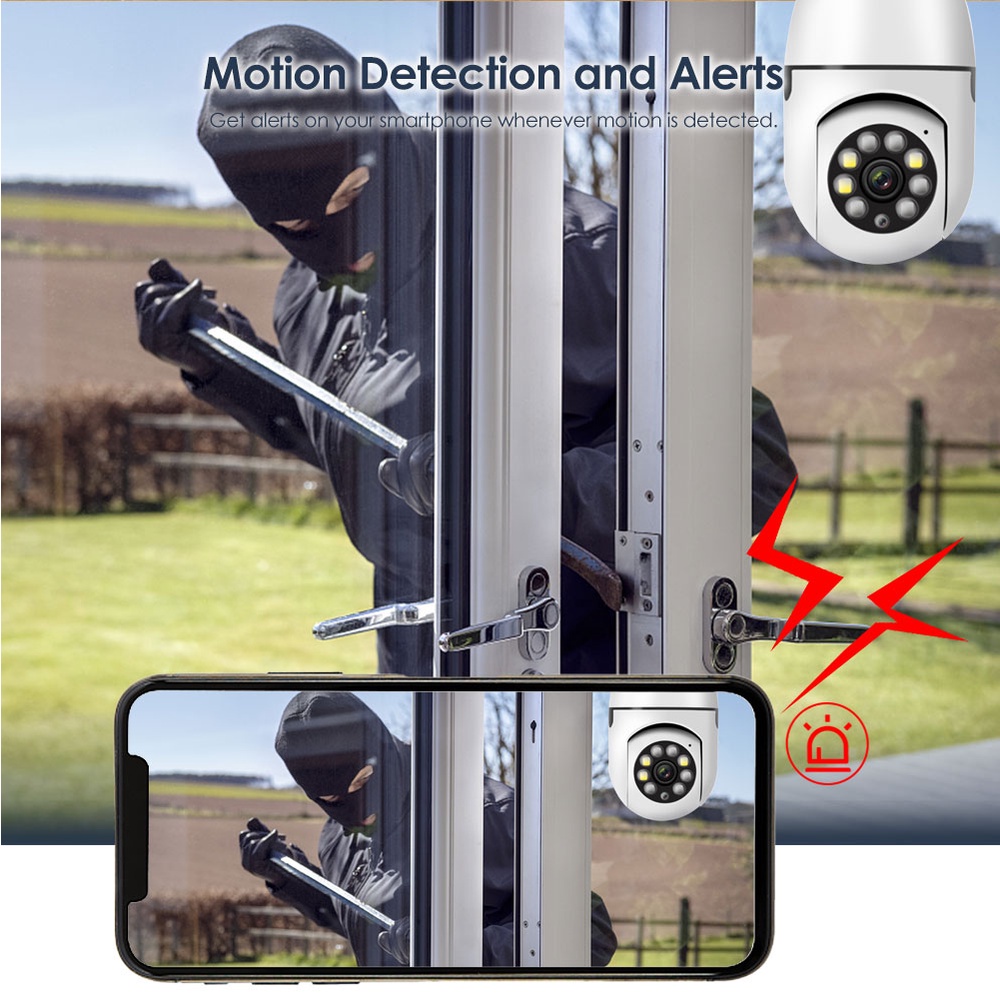 Camera wifi Yoosee bóng đèn 5.0mpx FULL HD siêu nét xoay 360 độ đàm thoại 2 chiều cảnh báo chuyển động BH 24 tháng