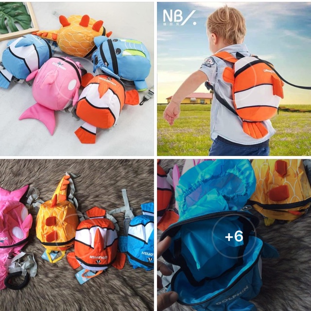 Ba lô chống lạc xuất dư hiệu Gold fish