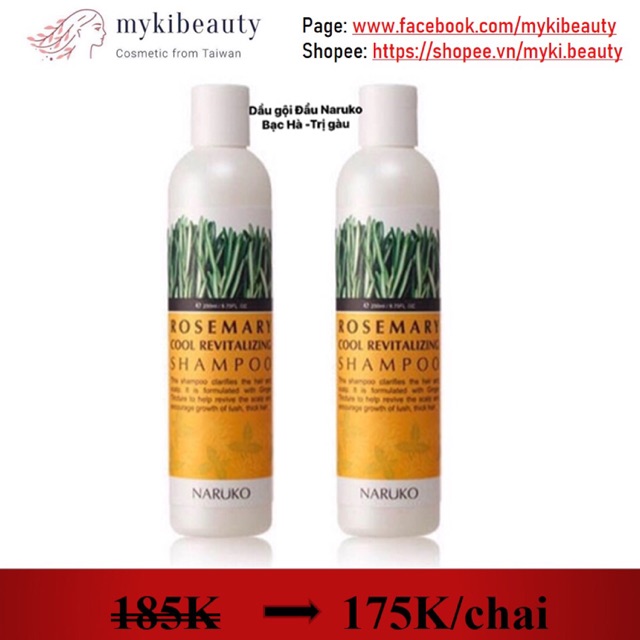 Dầu gội đầu Naruko Tràm Trà (Đài Loan)