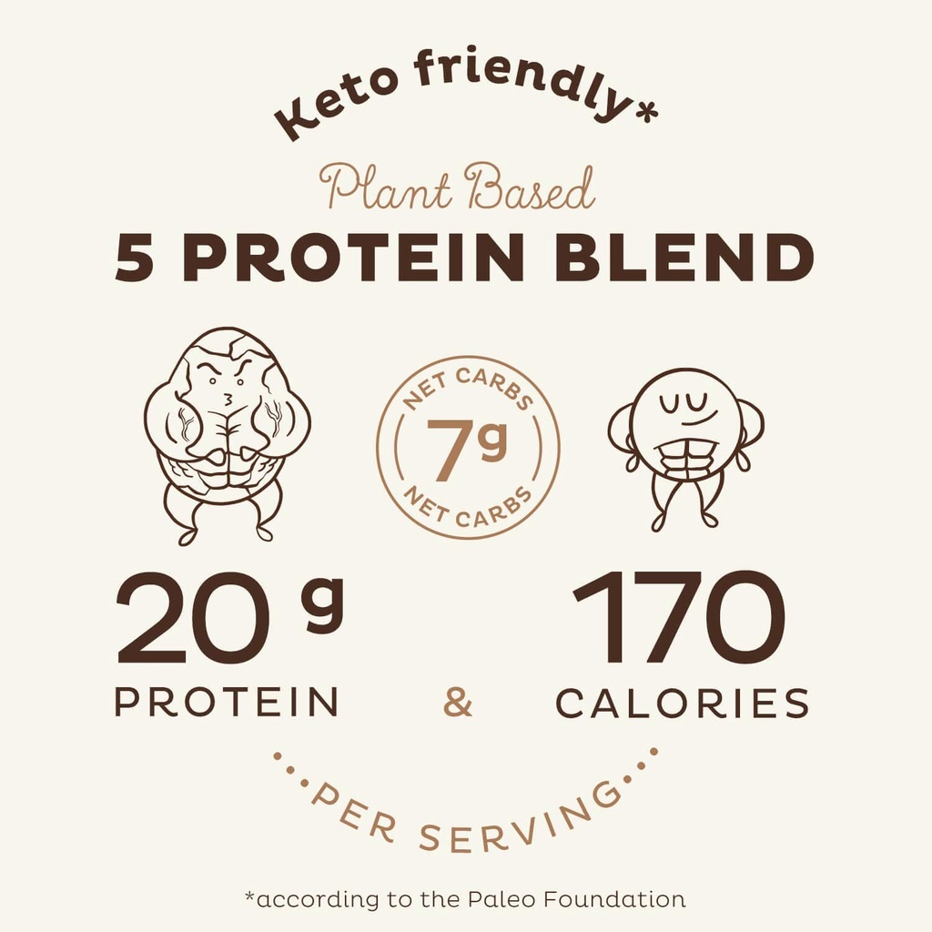 Bột KOS Organic Plant Based Protein Powder Chocolate 390g