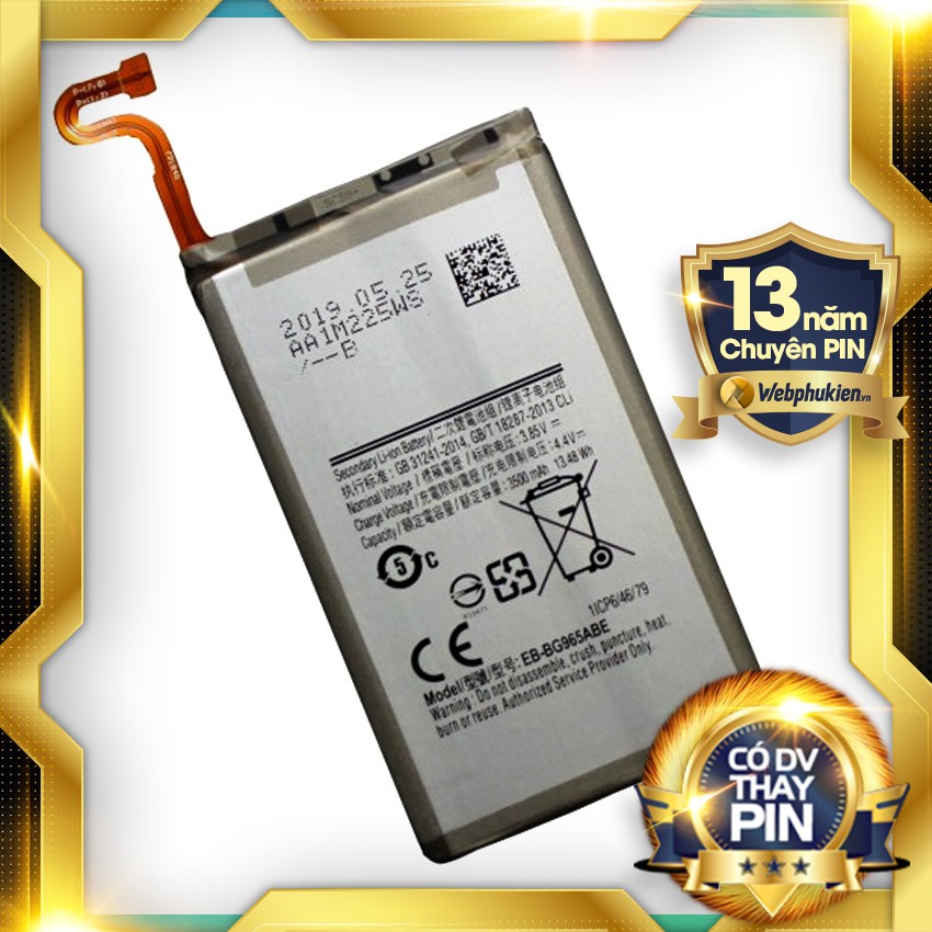 Pin Zin cho Samsung Galaxy S9 Plus G965 EB-BG965ABE - 3500mAh